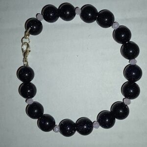 Blue Sandstone Bracelet